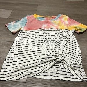 Tie-dye top NWOT
